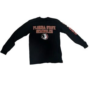 Champion Florida State Seminoles Long Sleeve Shirt Men's Size Small Preowned